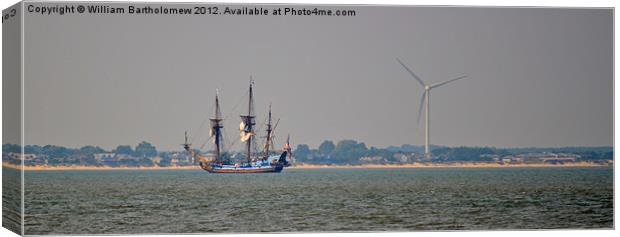 Wind Power Canvas Print by Beach Bum Pics