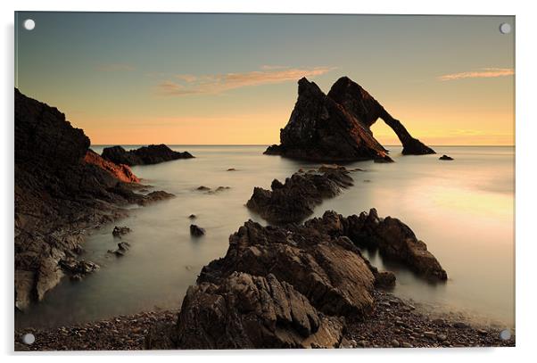 Bow Fiddle Rock Acrylic by Grant Glendinning