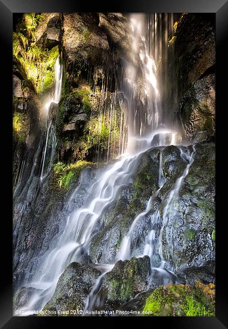 Little Thornton Force Framed Print by Chris Frost