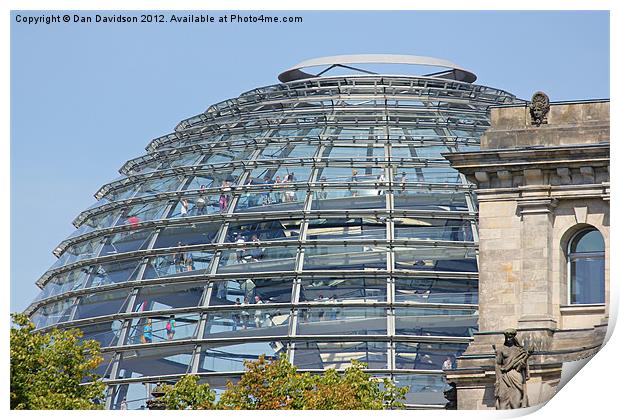 Reichstag Building Berlin Germany Print by Dan Davidson