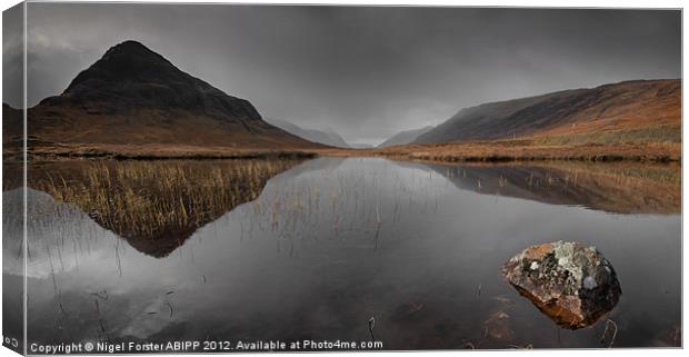 Buachaille Etive Beag Canvas Print by Creative Photography Wales