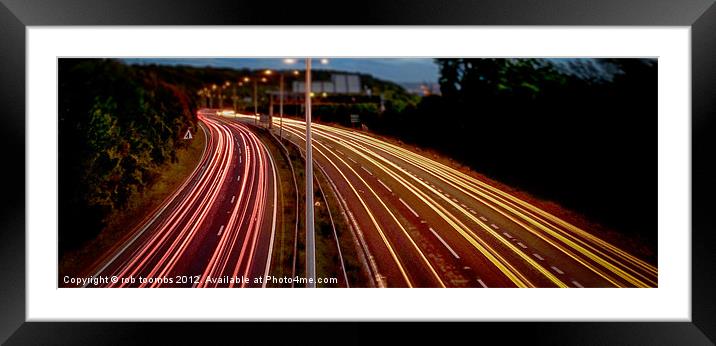 BELL TRAILS Framed Mounted Print by Rob Toombs