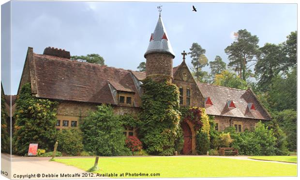 Stables at Knightshayes Court, Tiverton Canvas Print by Debbie Metcalfe