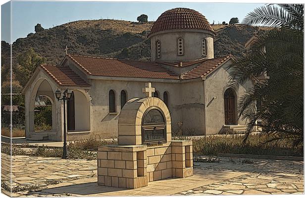 Cypriot Church Canvas Print by Oliver Porter