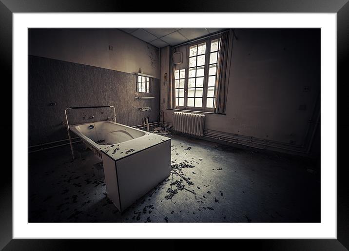 Bathe In Peace Framed Mounted Print by Gary Mather