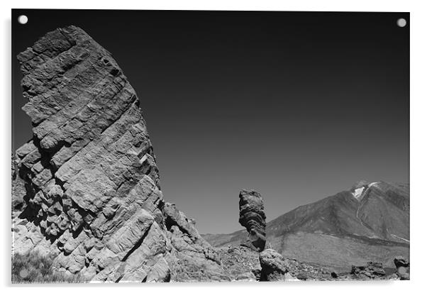 Mount Teide Acrylic by andrew bagley