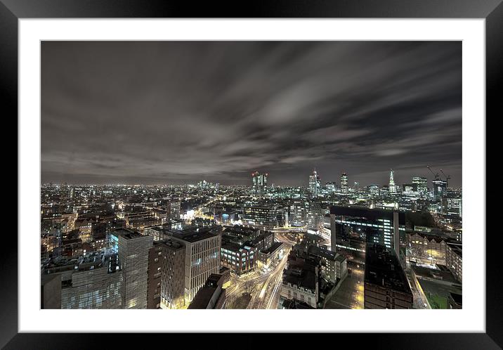 City Nights Framed Mounted Print by Jason Green