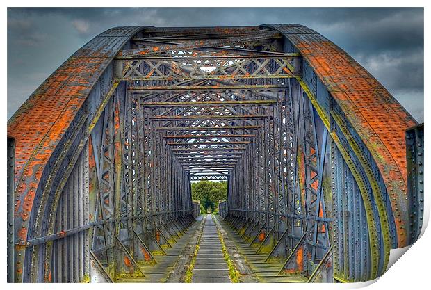 Spey bridge Print by philip hendry