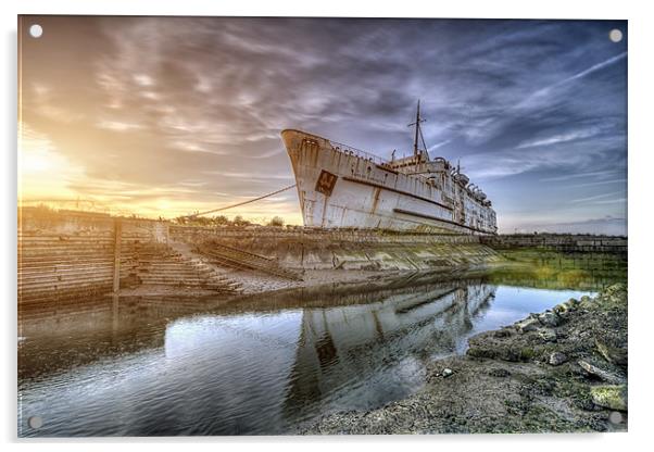 The Duke Acrylic by Jason Green