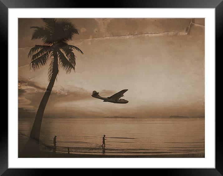 Pride of the Pacific Framed Mounted Print by John Ellis