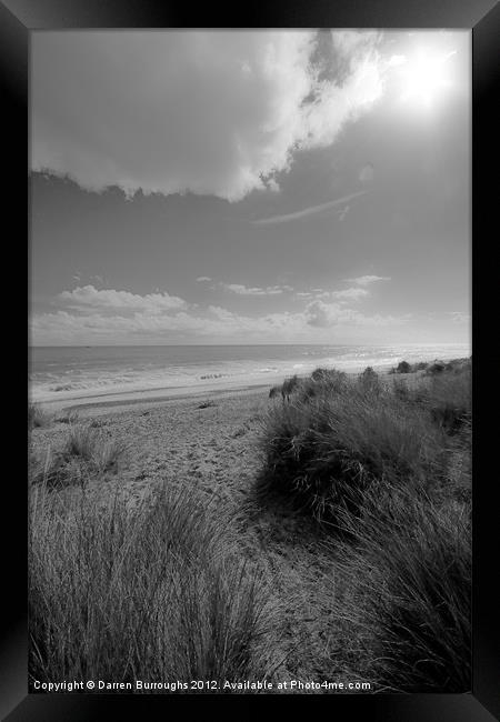 I Dreamed Of The Beach Framed Print by Darren Burroughs