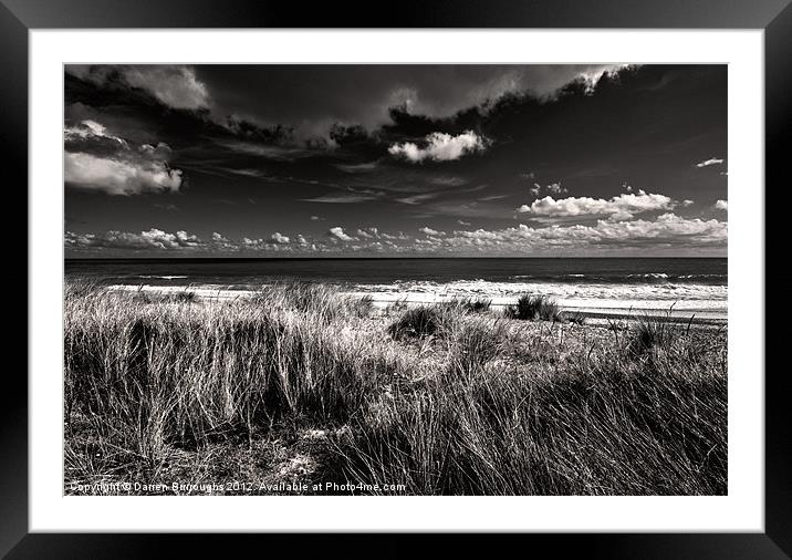 From The Dunes Framed Mounted Print by Darren Burroughs