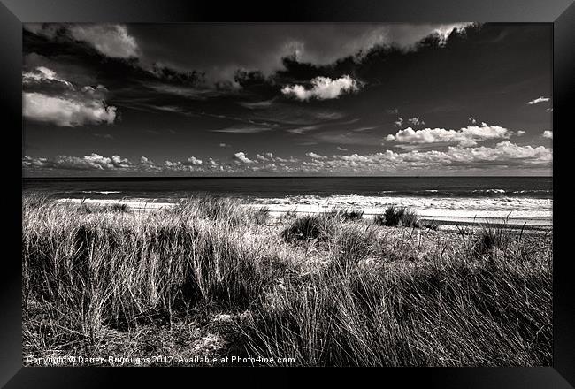 From The Dunes Framed Print by Darren Burroughs