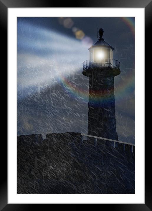 Twas on a Stormy Night Framed Mounted Print by Fraser Hetherington