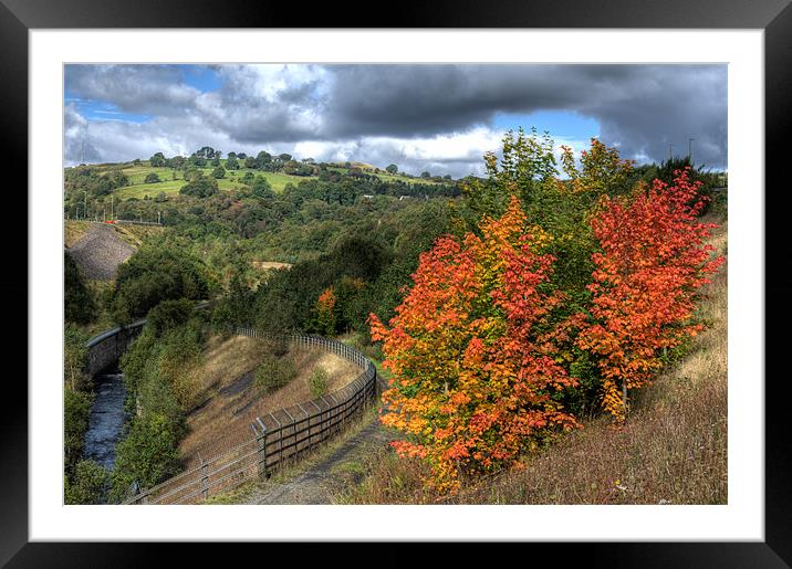 Autumn Nears Framed Mounted Print by Steve Purnell