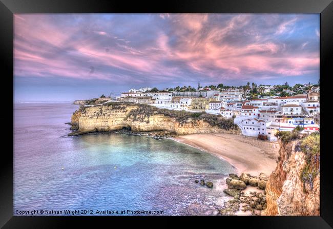 Carvoeiro early morning Framed Print by Nathan Wright