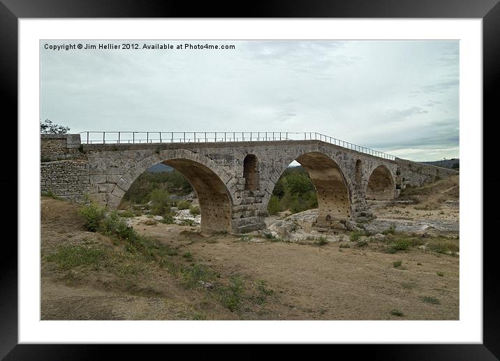 Travel Photography the Luberon Provence France Framed Mounted Print by Jim Hellier