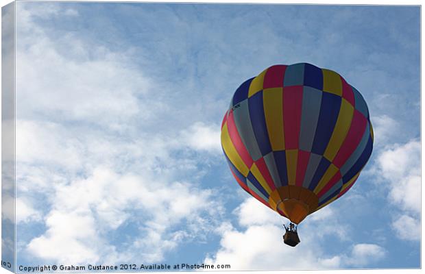 Up, Up and Away Canvas Print by Graham Custance