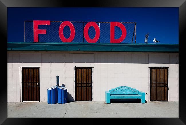 Food Framed Print by Andy Linden