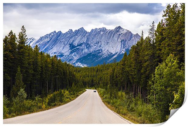 Road to the Mountains Print by Mark Harrop
