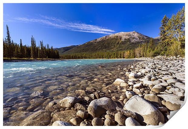 Bend in the River Print by Mark Harrop