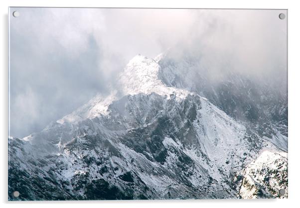 Mount Snowdon Acrylic by Scott  Paul