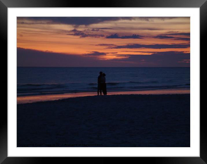 Still Beautiful Moment Framed Mounted Print by Susan Medeiros