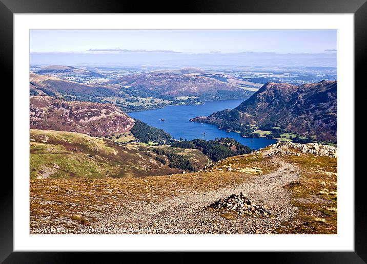 Ullswater, Cumbria UK Framed Mounted Print by David Lewins (LRPS)