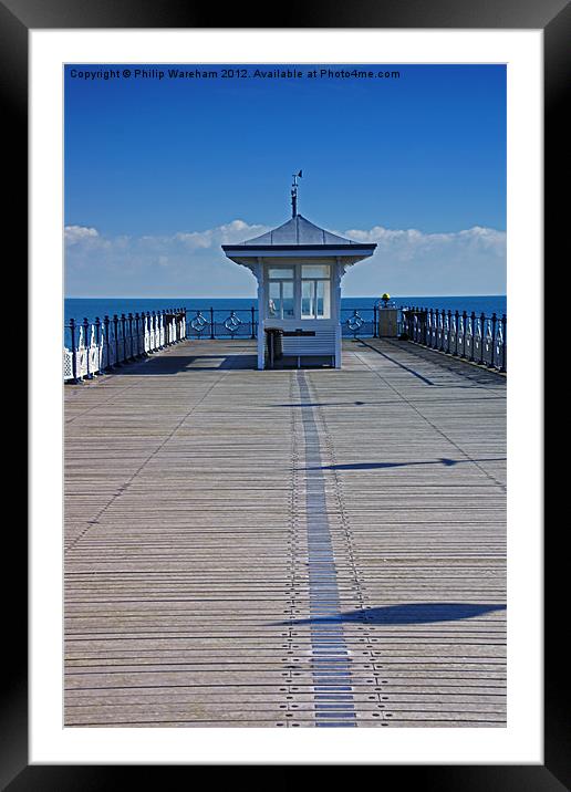 End of the Pier Framed Mounted Print by Phil Wareham