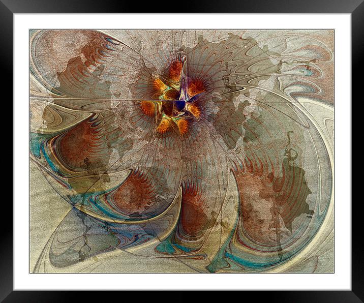 Fading Moments Framed Mounted Print by Amanda Moore