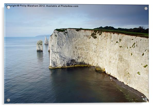 Ballard Pinnacles Acrylic by Phil Wareham