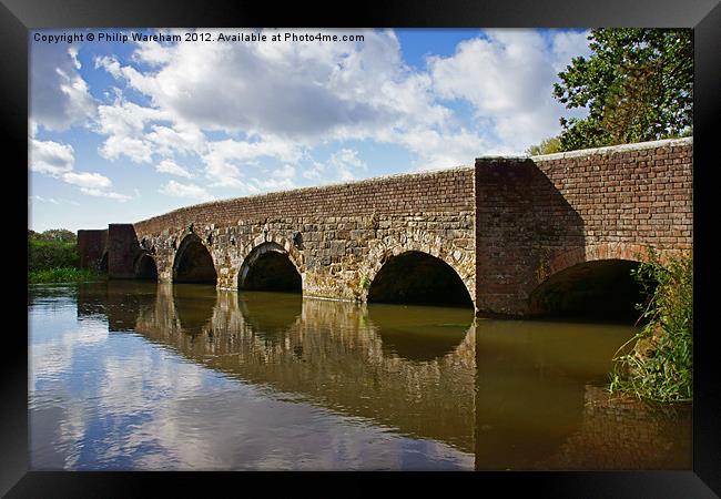 Holmebridge Framed Print by Phil Wareham