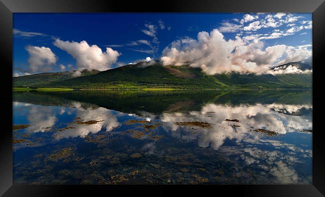 Loch Leven, Ballachulish Framed Print by Surajit Paul
