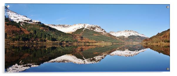 Loch Eck Acrylic by David Millar