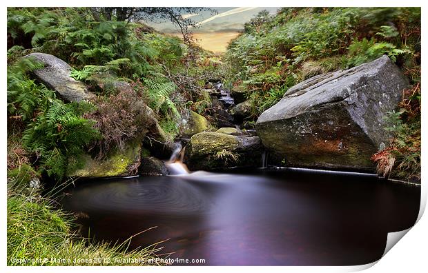 The Fairy Glen Print by K7 Photography