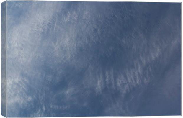 High Clouds Canvas Print by David Pyatt