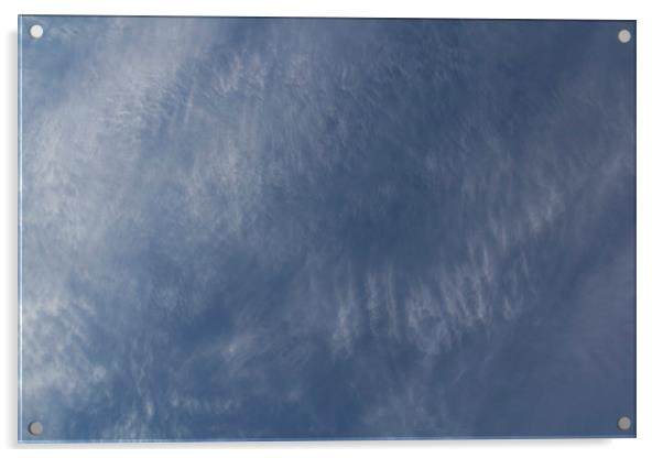 High Clouds Acrylic by David Pyatt