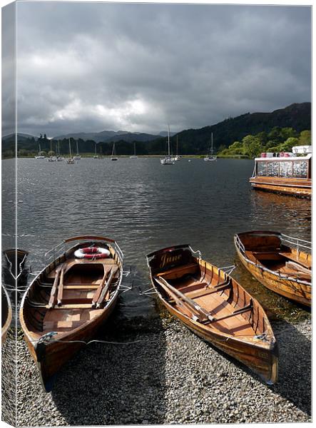 Windermere Water Canvas Print by Tony Bates