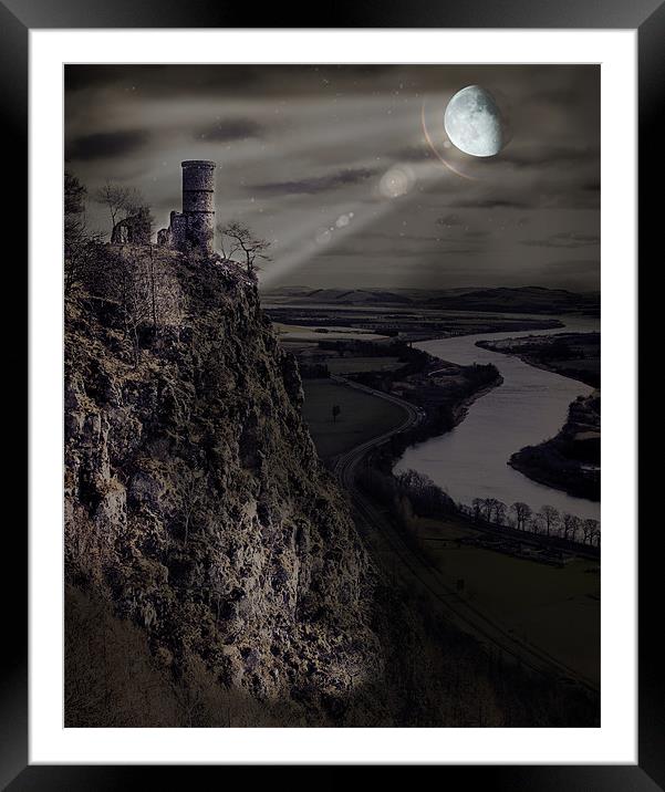 The Bewitching Tower Framed Mounted Print by Fraser Hetherington