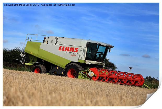 A Touch Of Claas Print by Digitalshot Photography