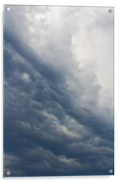 Storm Clouds Rising Acrylic by David Pyatt