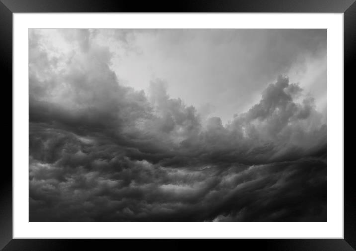Calm before the Storm Framed Mounted Print by David Pyatt