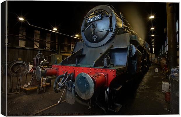 The Green Knight - NYMR Canvas Print by Martin Williams