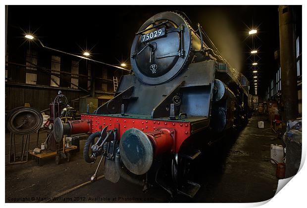The Green Knight - NYMR Print by Martin Williams