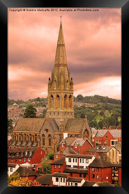 St Michaels Church, Exeter Framed Print by Debbie Metcalfe