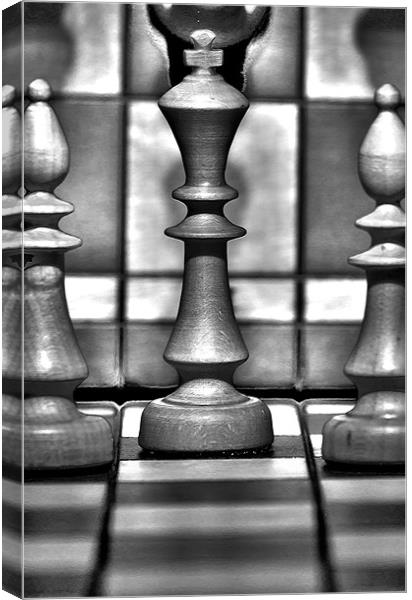 Checkmate Canvas Print by Oliver Porter