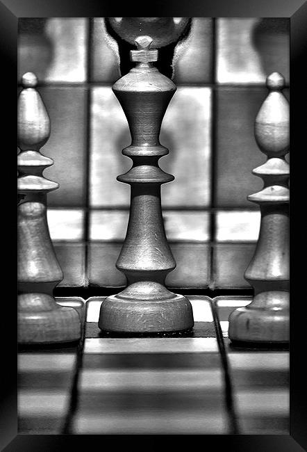 Checkmate Framed Print by Oliver Porter