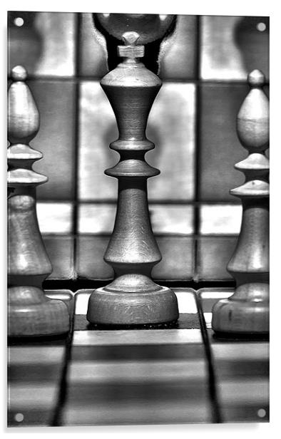 Checkmate Acrylic by Oliver Porter