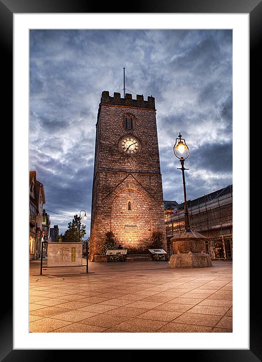 St Leonard's Tower. Framed Mounted Print by Louise Wagstaff
