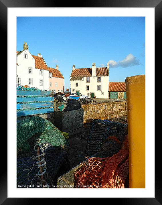 Pittenweem Framed Mounted Print by Laura McGlinn Photog